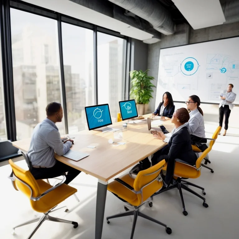 Grafični prikaz poslovnega modela MrezaLab